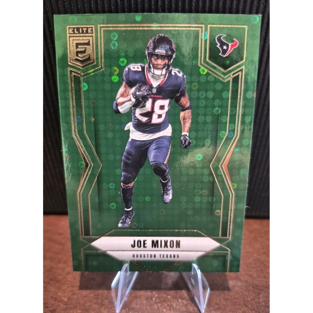 2025 Donruss Elite Football Joe Mixon‎ #67 Green Disco Houston Texans